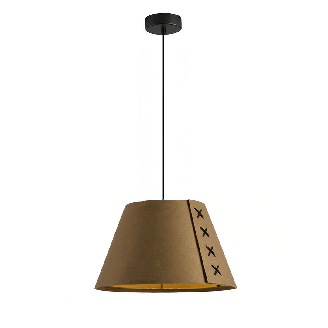 Blue Felt Pendant Light with Acoustic Design for Modern Interiors