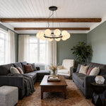 Bubbles Glass Modern Chandelier – Minimalist Designer Ceiling Light