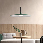 Lumina Circular LED Pendant Light in Metal Finishes