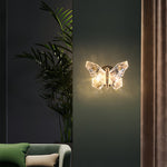 Butterfly Wall Sconce – Modern Gold LED Art Deco Lighting