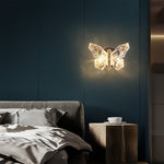 Butterfly Wall Sconce – Modern Gold LED Art Deco Lighting