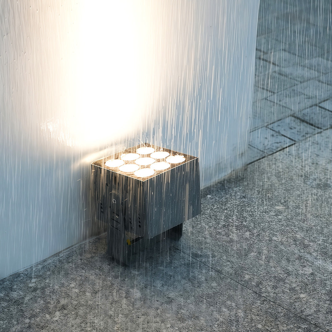 Architectural Square LED Wall Wash Light – IP67 Waterproof Outdoor Luminaire