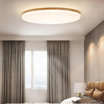Aurelia Wood & Acrylic LED Flush Mount Ceiling Light