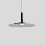 Nordic Flat Dish LED Pendant Light – Minimalist Ceiling Hanging Lamp