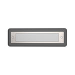 Recessed Step Light in Minimalist Aluminum for Architectural Outdoor Spaces