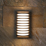 Minimalist Nordic Outdoor Wall Sconce with Warm Ambient LED Light