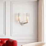 Minimalist Copper Wall Sconce with Glass Shade for Modern Interiors