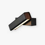 Axis Flux Wall Sconce — Modern LED Wall Light with Wood Accents