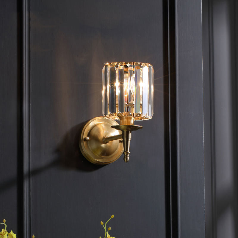 Vintage Luxury Crystal Wall Light