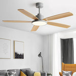 Aurelia Five-Light Ceiling Fan with LED Illumination – Nordic Minimalist Design