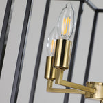 Industrial Vintage Iron Pendant Light with Adjustable Chain