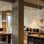 Artisan Cement Pendant Light with Adjustable Cord for Modern Interiors