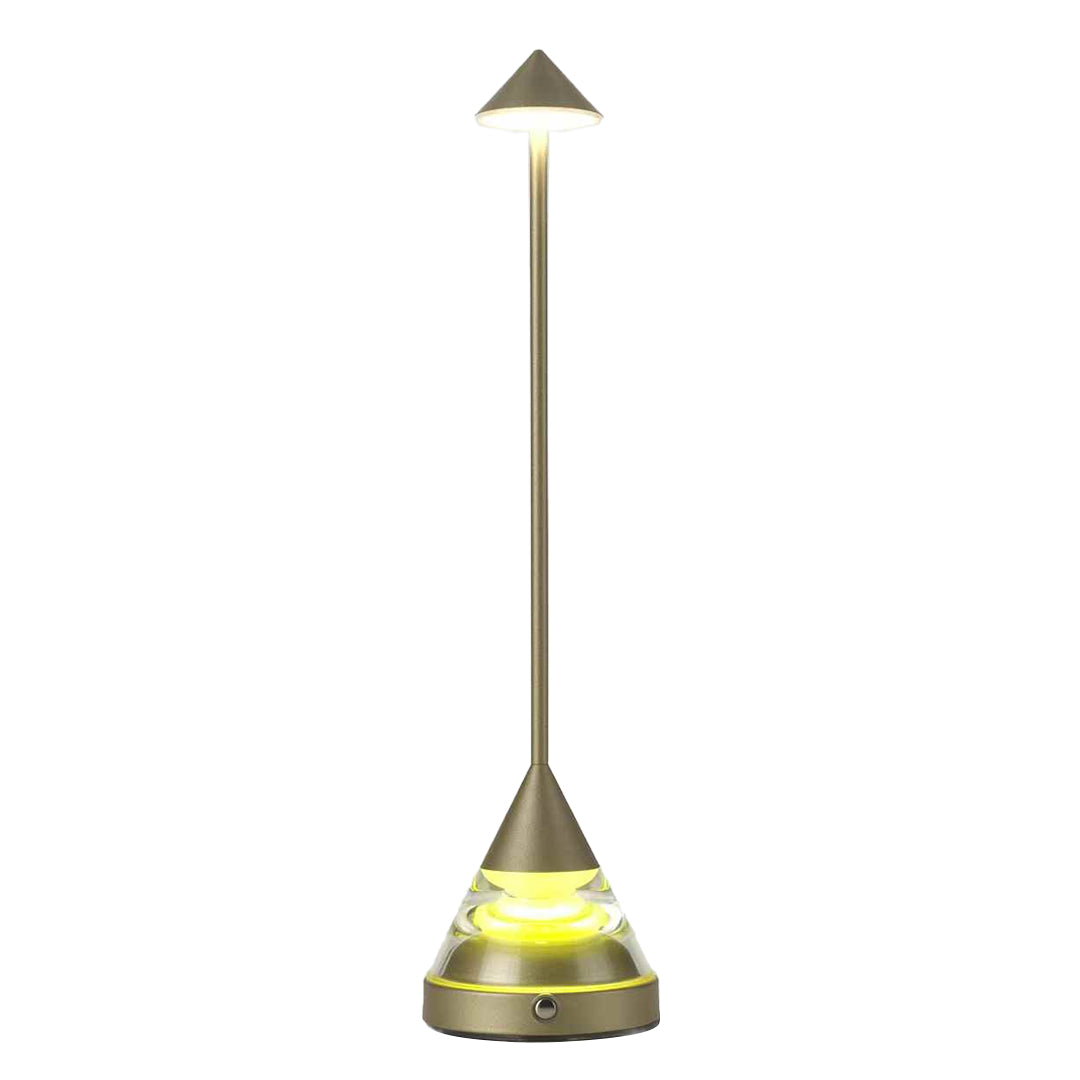 Aurora Spire LED Table Lamp – Modern Minimalist Aluminum & Iron Accent Light