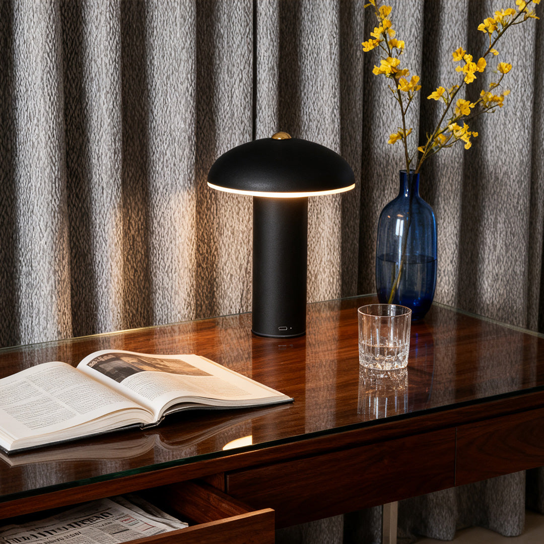 Nordic Minimalist LED Table Lamp with Dimmable Acrylic Shade