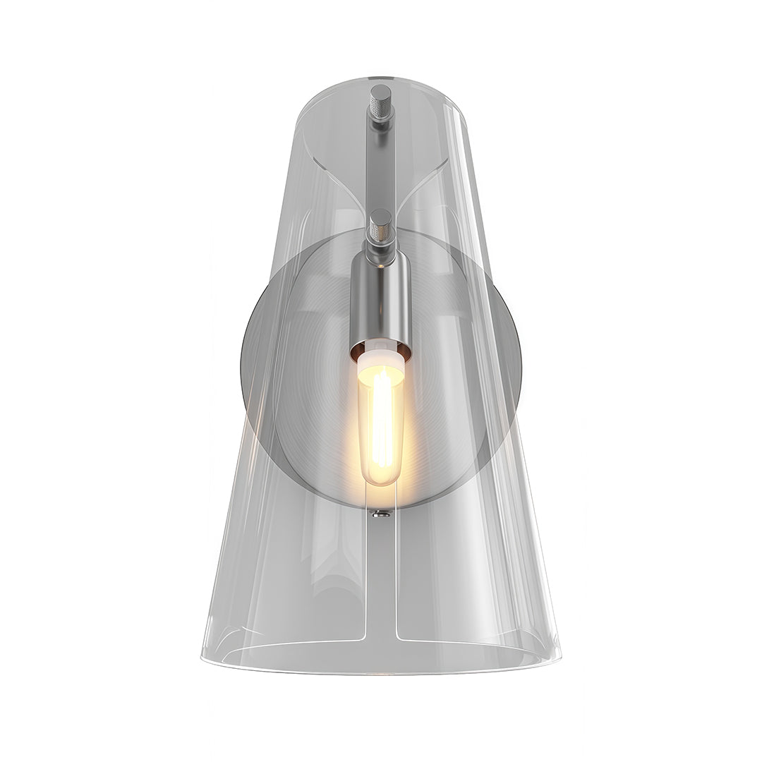 Aurelia Minimalist Wall Sconce in Copper, Nickel, or Black