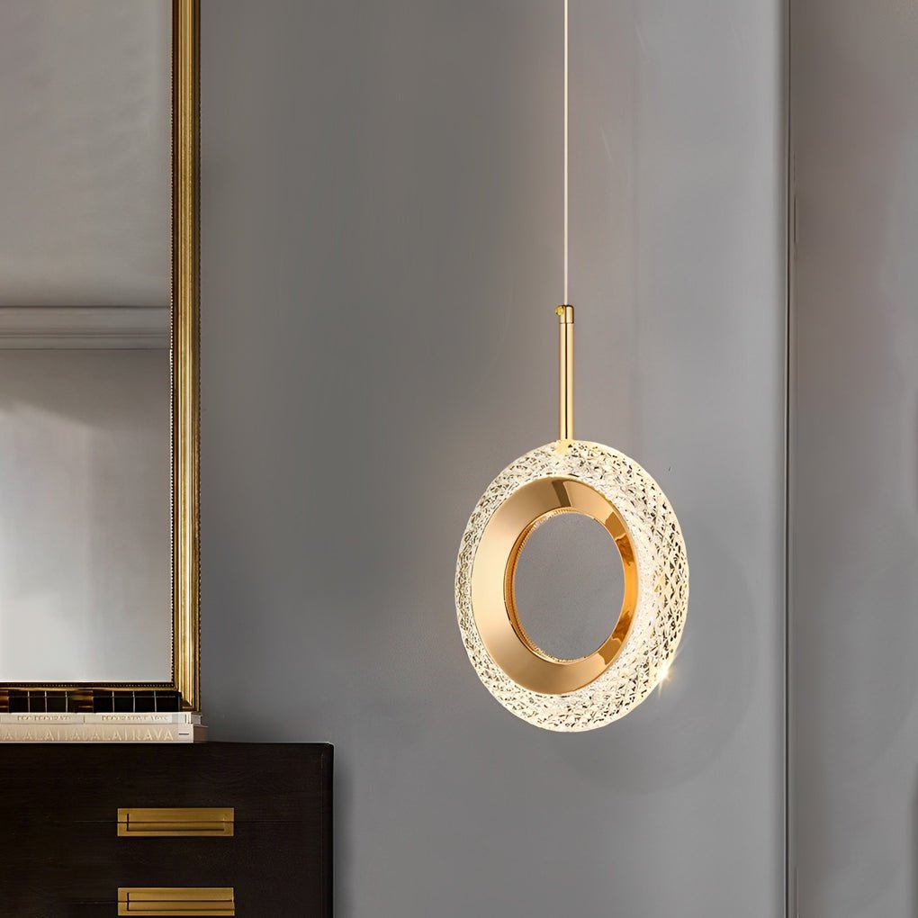 Aurelia Water Drop LED Pendant Light — Modern Minimalist Chandelier in Gold