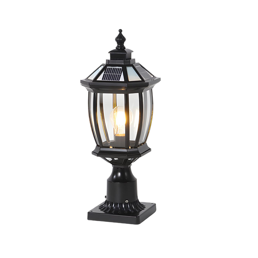 Architectural Solar Column Pillar Lights for Modern Outdoor Spaces