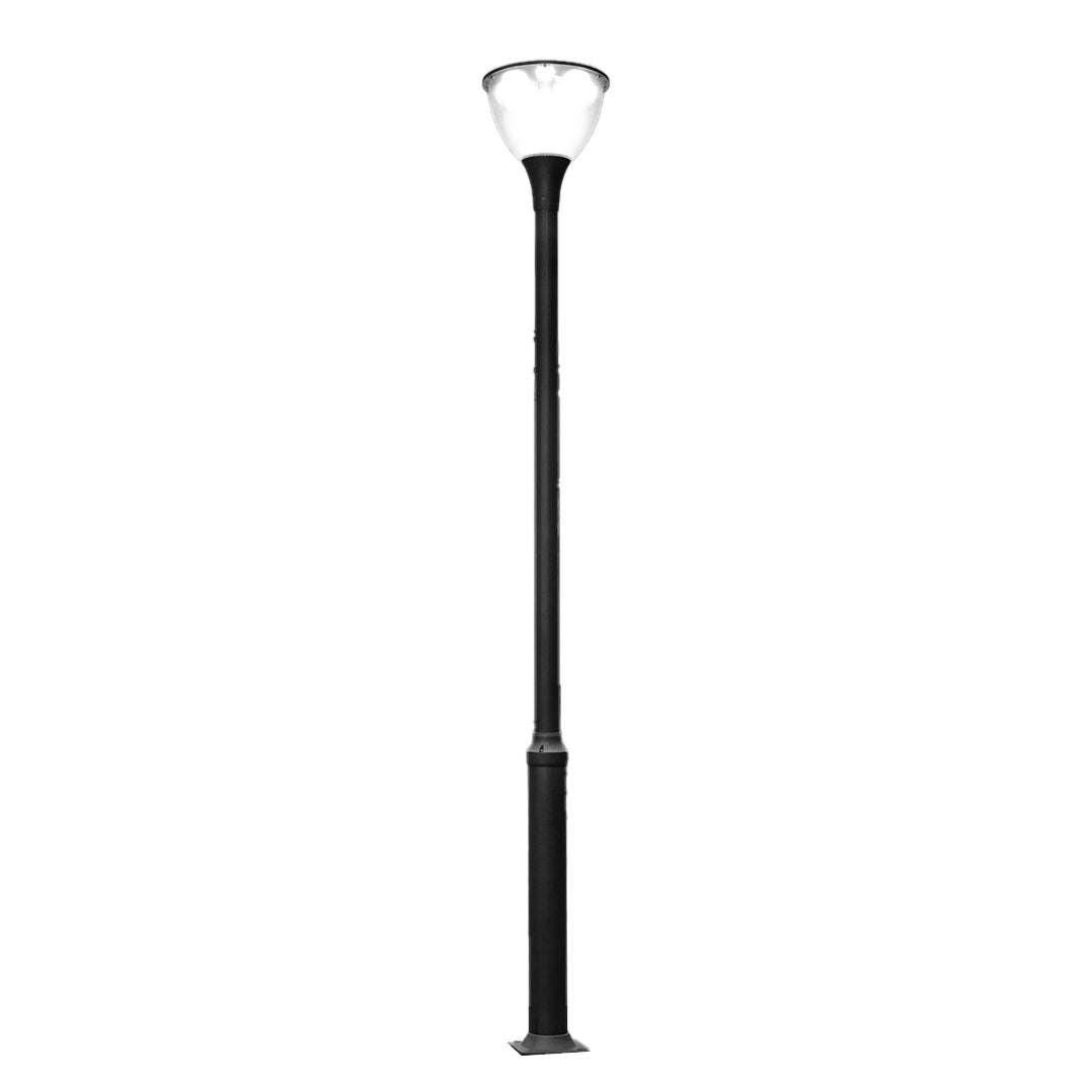 Modern Minimalist Outdoor Post Light with LED Column