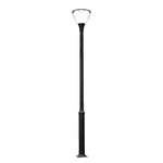 Modern Minimalist Outdoor Post Light with LED Column