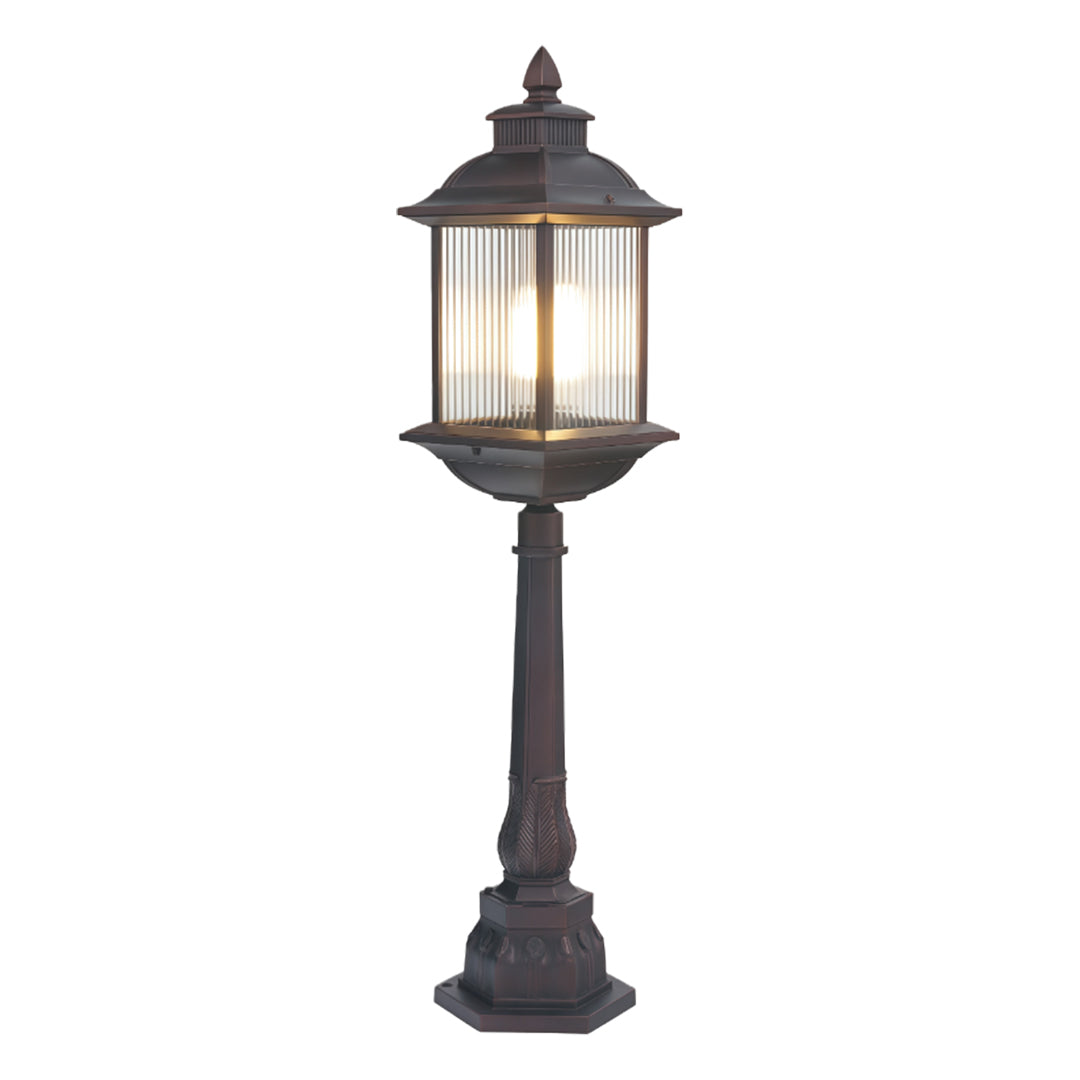 Modern LED Post Light with E26 Base for Outdoor Garden and Pathway