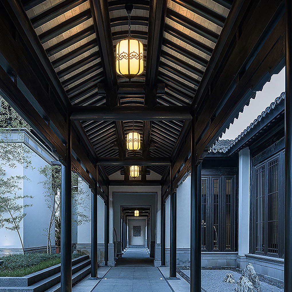 Classical Led Waterproof Chandelier For Outdoor Landscape Decorative Lighting
