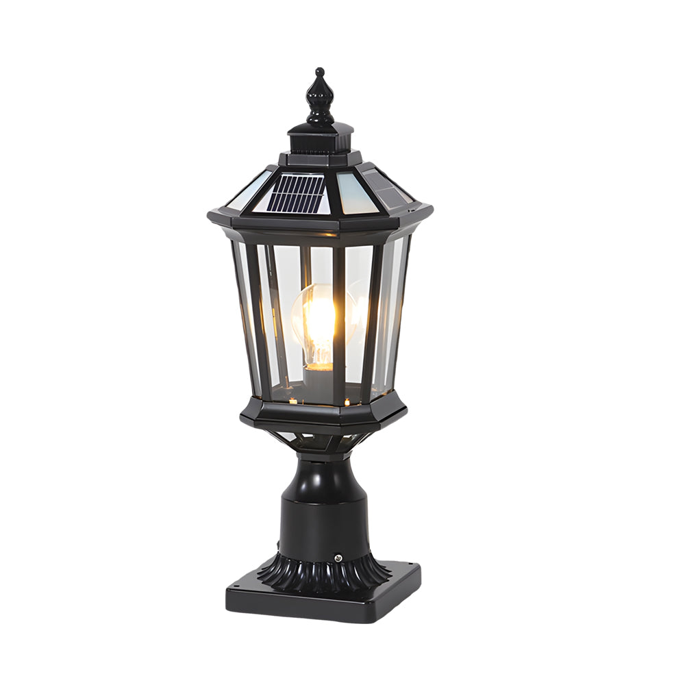 Architectural Solar Column Pillar Lights for Modern Outdoor Spaces