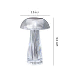 Lumina Clear Acrylic Portable Table Lamp with Touch Dimming