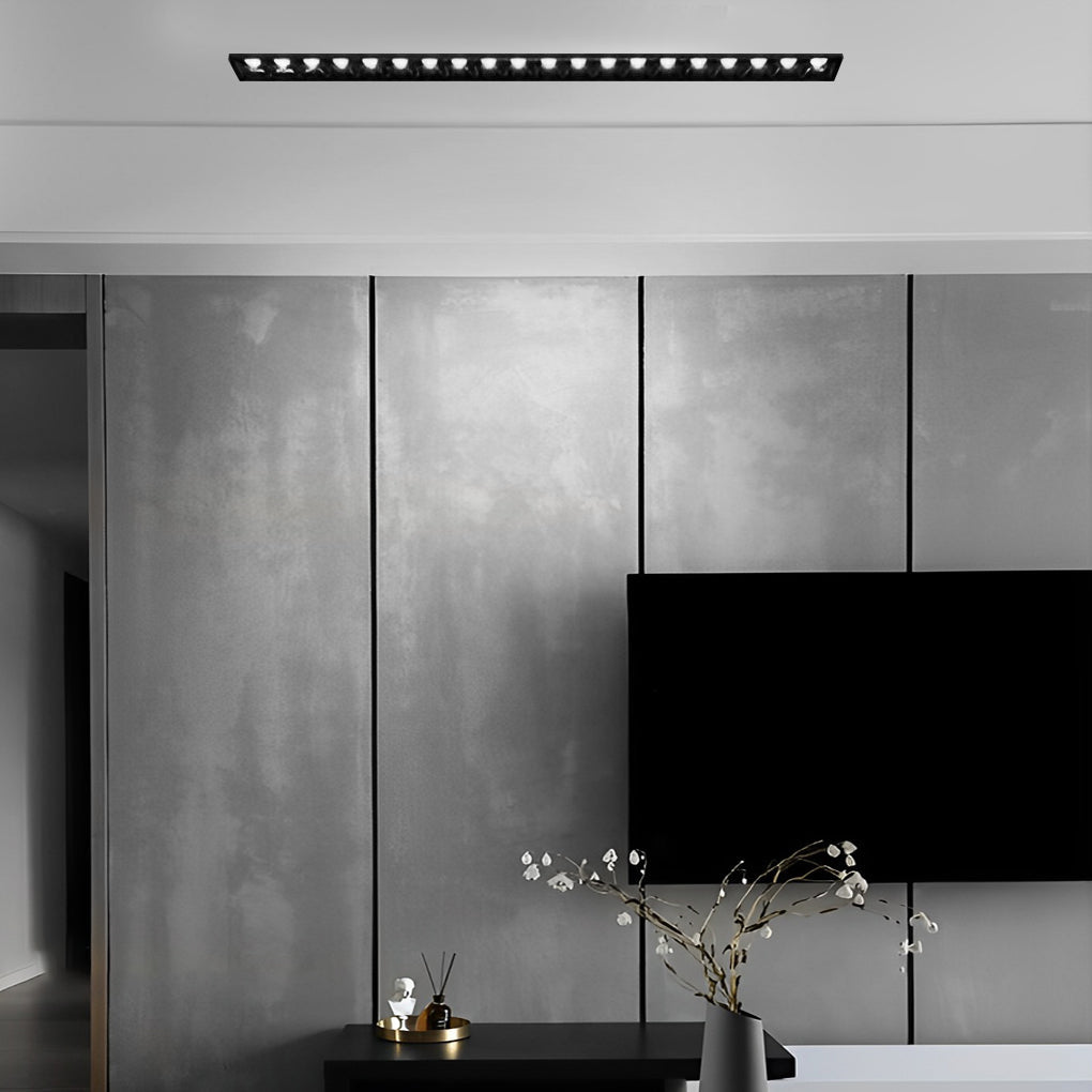 Trimless Linear Recessed LED Spotlight with Magnetic COB Module