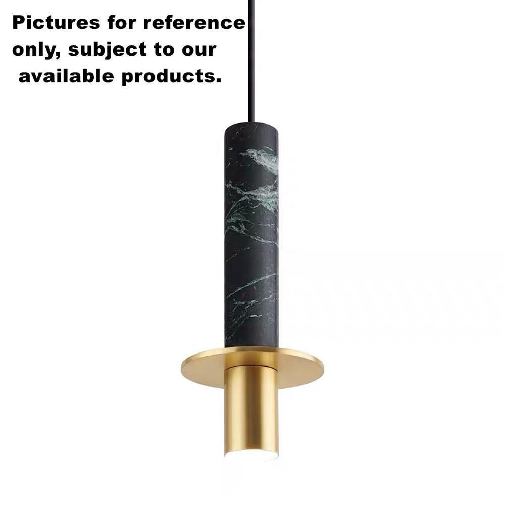 Cylindrical LED Pendant Light with Glass Shade for Modern Interiors