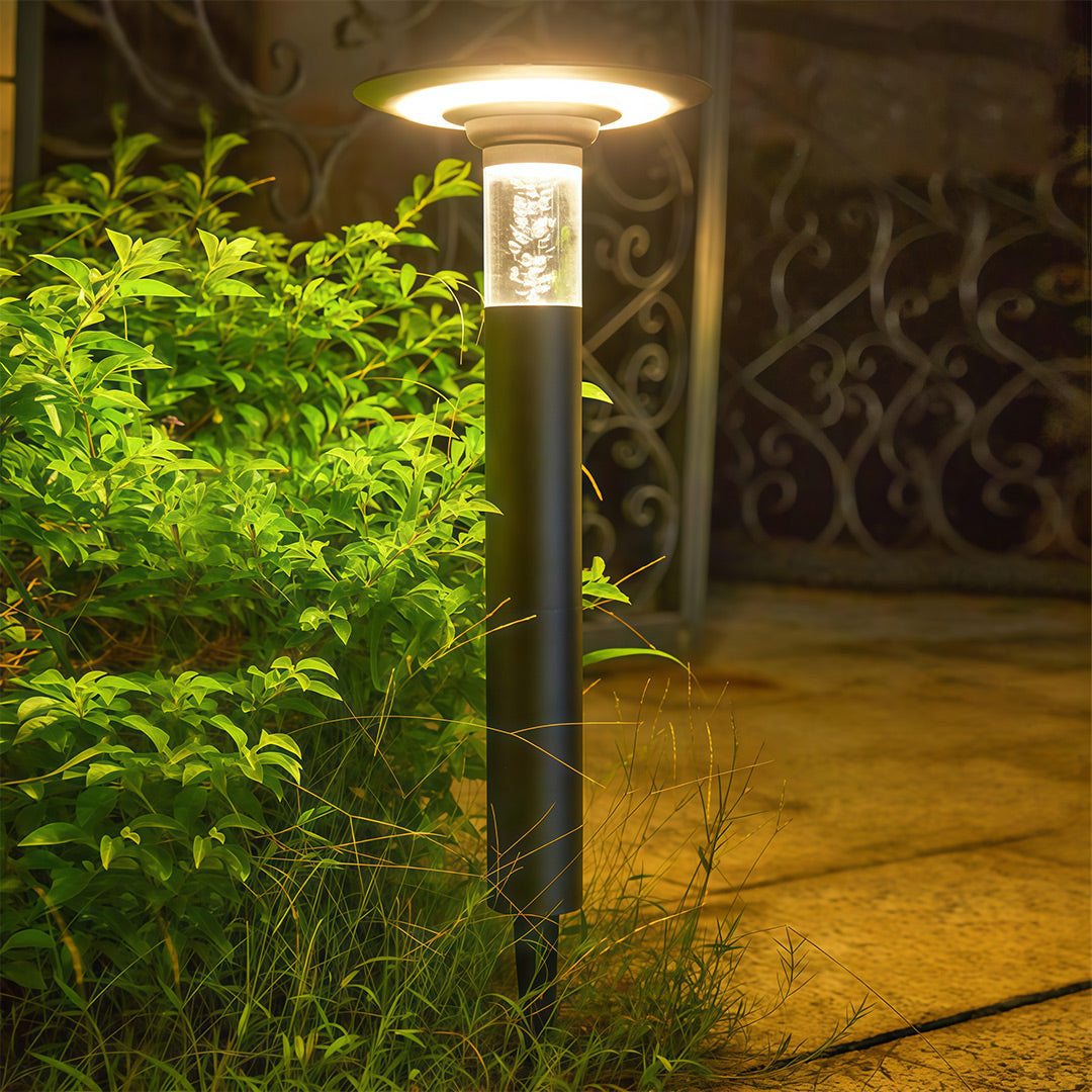 Solar Path Lights with Dual Color Temperature for Garden Walkways