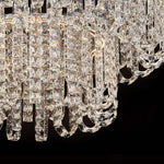 Lumina Crystal Chandelier – Modern Minimalist Pendant for Elegant Interiors