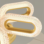 Luxury Gold LED Ceiling Fan with Light – Modern Iron Design for Elegant Interiors