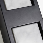 Modern Outdoor Wall Sconce with Marble Shade, IP54 Waterproof LED