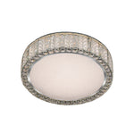 Lumière Cristal Flush Ceiling Light in Gold with LED Crystal Accents