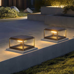 Modern Outdoor Pillar Light – Waterproof Aluminum Post Lantern