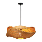 Handwoven Rattan Pendant Light with Wabi-Sabi Charm for Modern Interiors