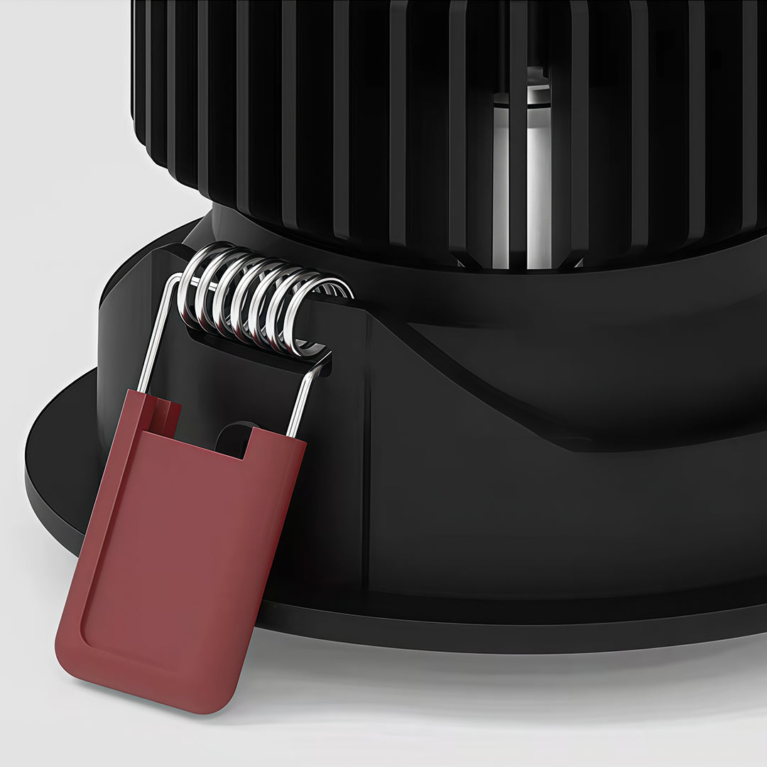 Hill-Shaped Recessed LED Spotlight with Full-Spectrum Light