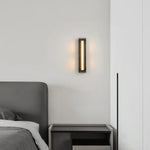 Modular Linear LED Wall Sconce in Matte Black