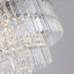 Aurelia Crystal Chandelier – Minimalist Adjustable Ceiling Light