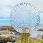 Reed Path Landscape Lighting with Glass Sphere Shade, Outdoor LED Garden Lamp