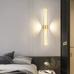 Linear LED Wall Sconce in Iron with Adjustable Color Temperature