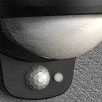 Aria Solar Wall Sconce Set of Two in Matte Black