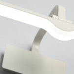 Lumen White LED Vanity Light Bar with Adjustable Heads for Modern Bathrooms