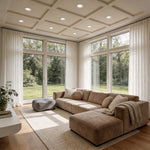 Recessed Ceiling Spotlights Modern Waterproof LED Accent Light Set of 2
