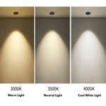 Lumina Recessed LED Spotlight with Anti-Glare Optics