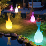 Sculptural Solar Animal Garden Light with Dimmable RGB LED