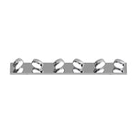 Chrome LED Vanity Light for Bathroom Mirror, Modern Minimalist Wall Mount