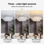 Aurelia Crystal Chandelier – Minimalist Adjustable Ceiling Light