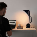 Industrial LED Desk Lamp with Magnetic Articulating Head