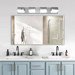 Modern Black Vanity Light for Bathroom Makeup Mirror – LED Wall Sconce